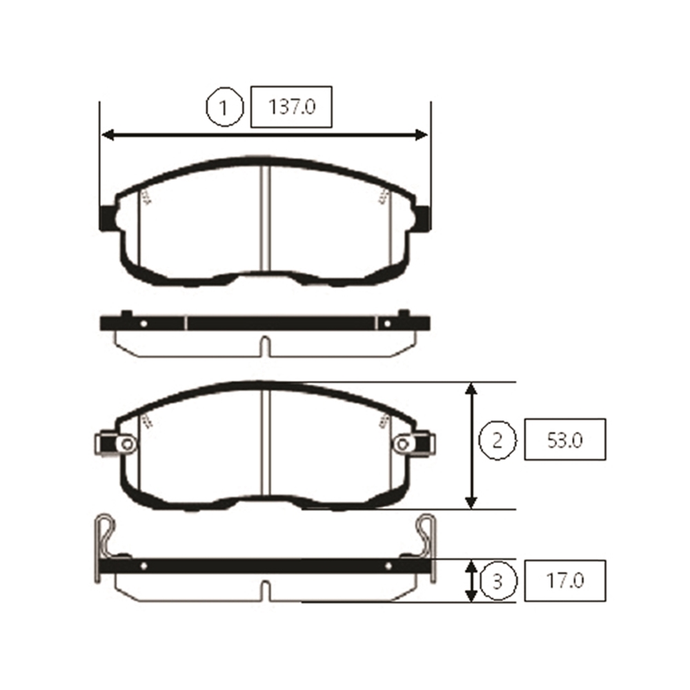 CTR GK0986 Колодки тормозные NISSAN JUKE/MAXIMA/TEANA/TIIDA/SUZUKI SX4 пер. с инд.износа