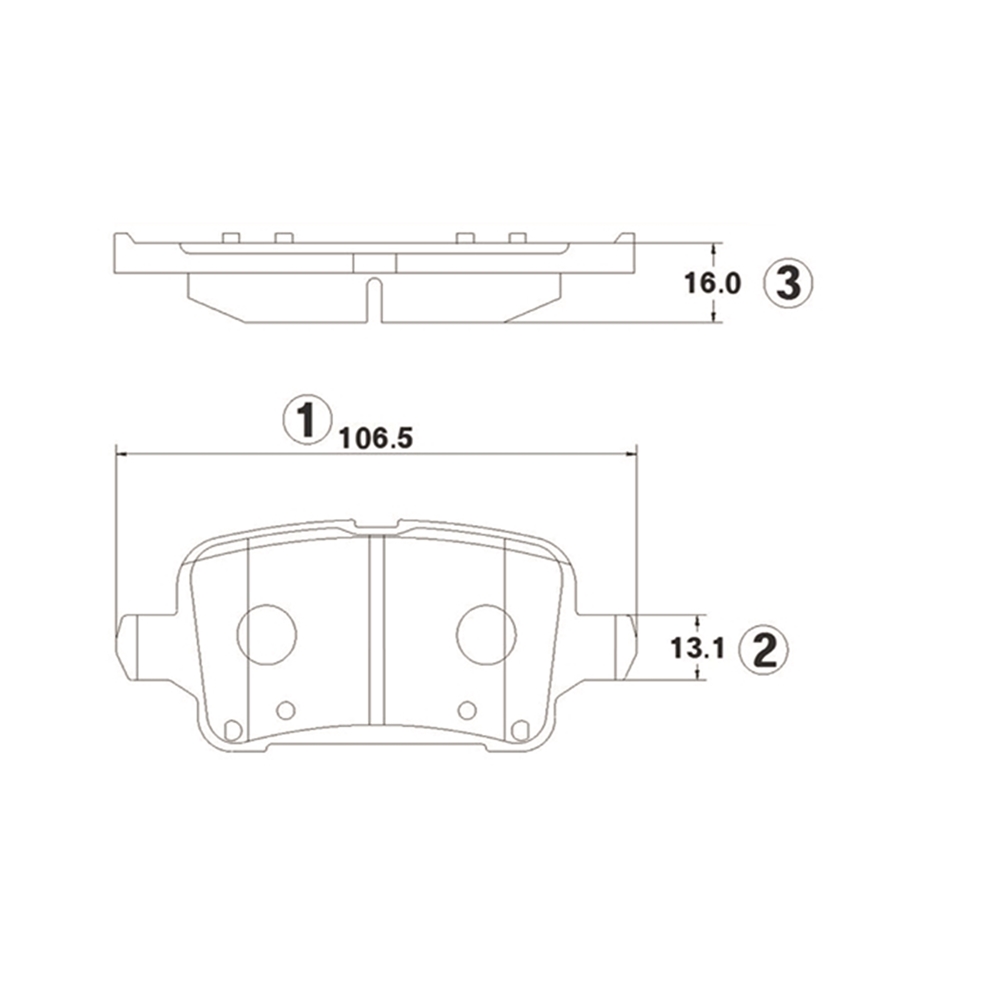 CTR GK1415 Колодки тормозные OPEL ASTRA K 15-22 задние