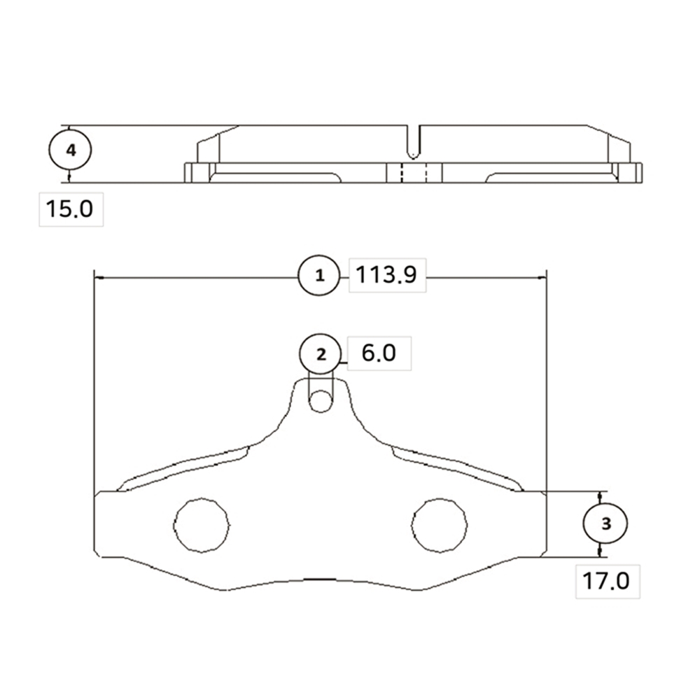CTR GK0435 Колодки тормозные CHEVROLET LACETTI/RAVON GENTRA передние