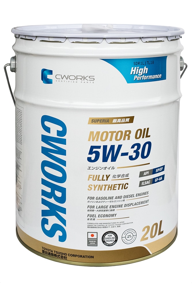 CWORKS A13SR1020 Масло моторное синтетическое Superia 5W30 SP/CF, GF-6A 20л