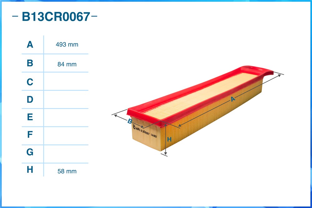 CWORKS B13CR0067 Фильтр воздушный B13CR0067
