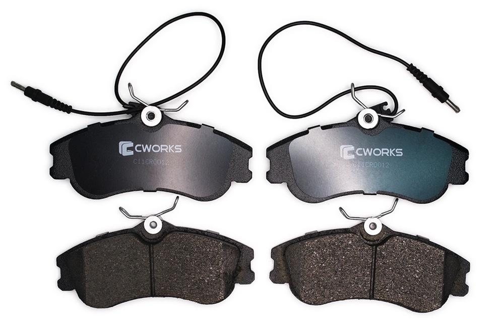 CWORKS C11CR0012 Тормозные колодки передние Low Metallic C11CR0012