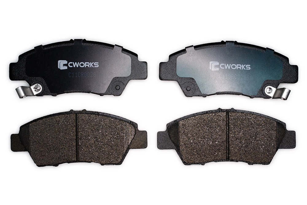 CWORKS C11CR0026 Тормозные колодки передние Low Metallic C11CR0026