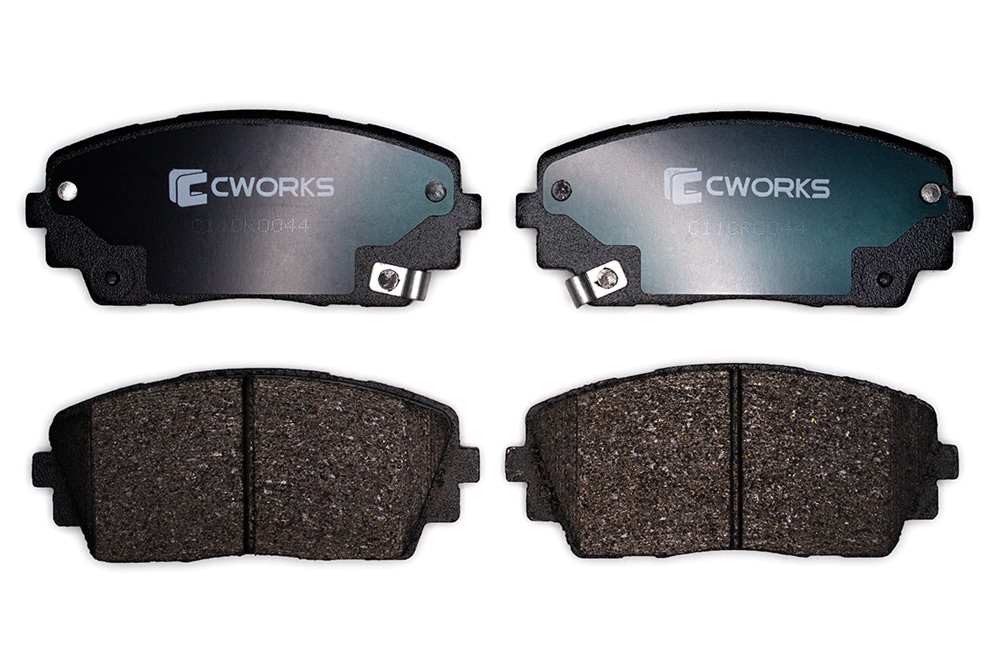 CWORKS C11CR0044 Тормозные колодки передние Low Metallic C11CR0044