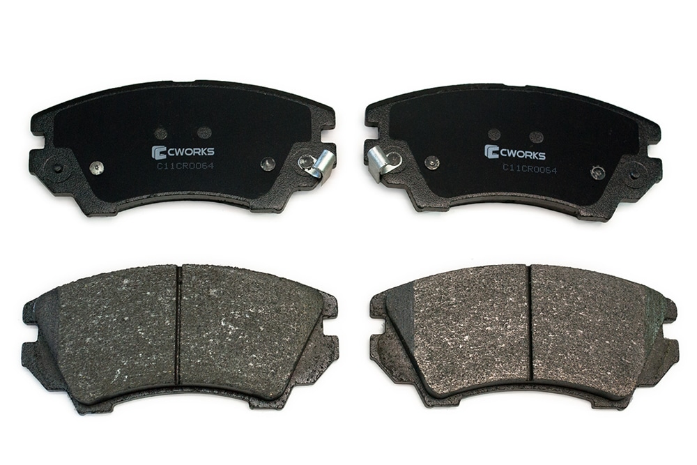 CWORKS C11CR0064 Тормозные колодки передние Low Metallic C11CR0064