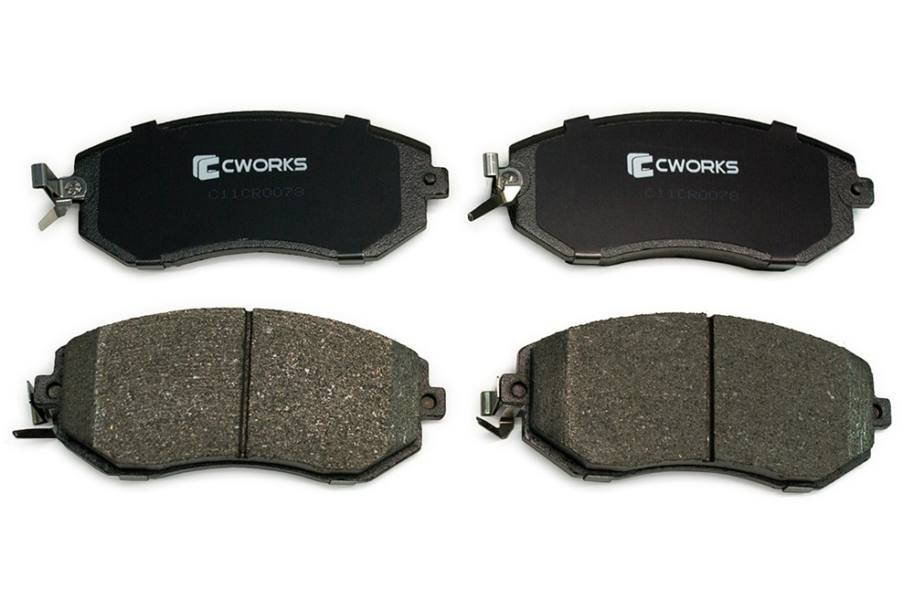 CWORKS C11CR0078 Тормозные колодки передние Low Metallic C11CR0078