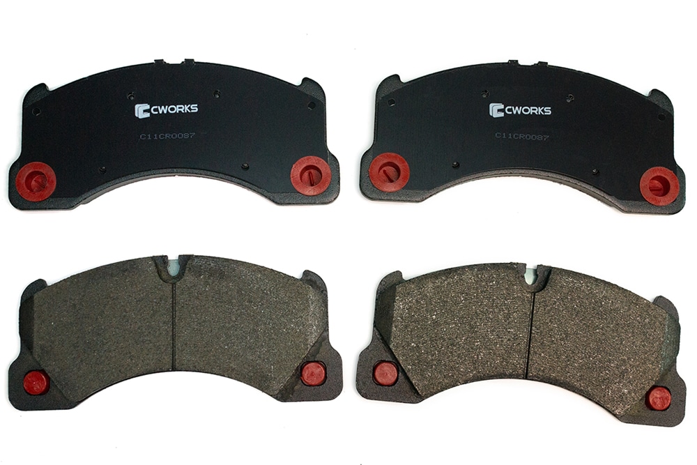 CWORKS C11CR0087 Тормозные колодки передние Low Metallic C11CR0087