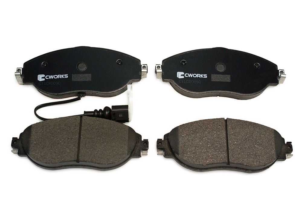 CWORKS C11CR0090 Тормозные колодки передние Low Metallic C11CR0090