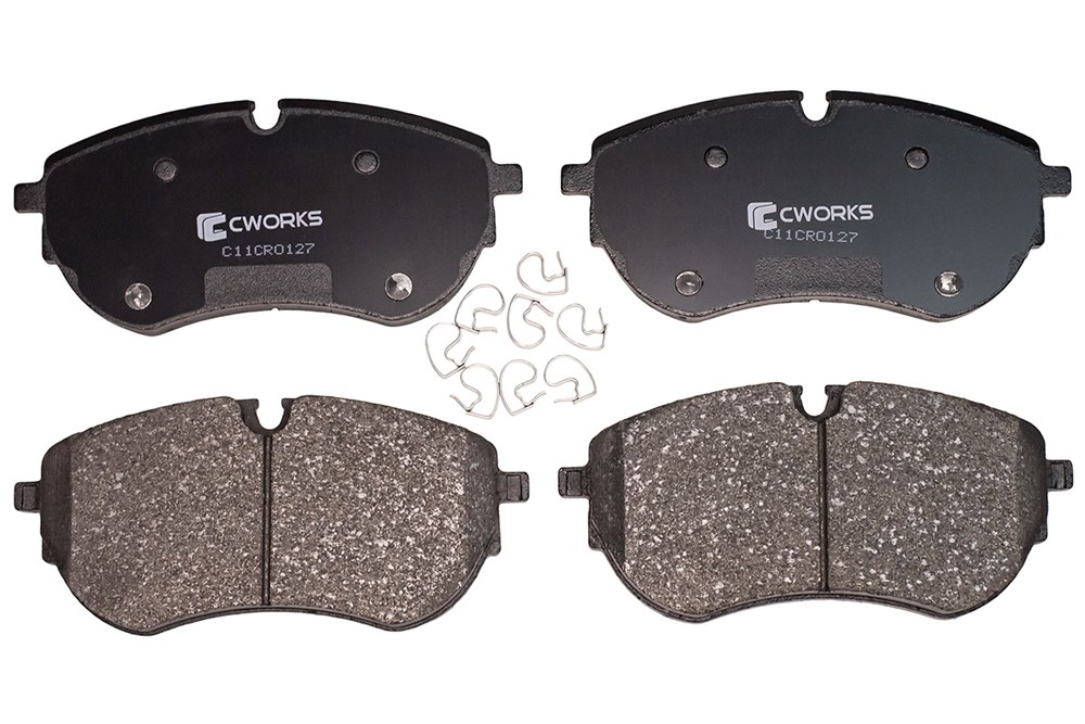 CWORKS C11CR0127 Колодки тормозные передние (Low Metallic)