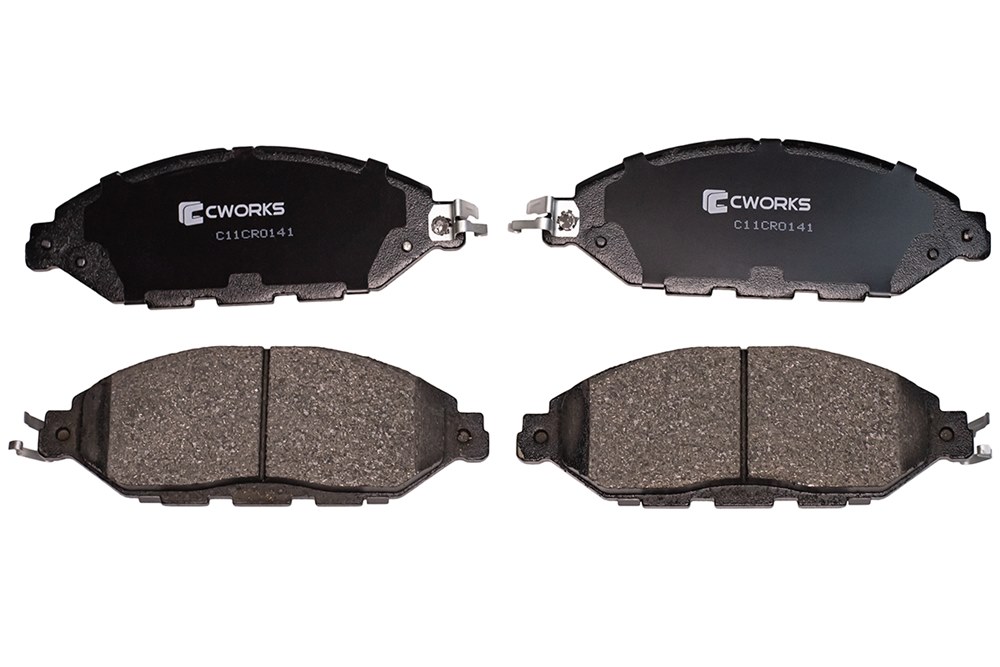 CWORKS C11CR0141 Тормозные колодки передние Low Metallic C11CR0141