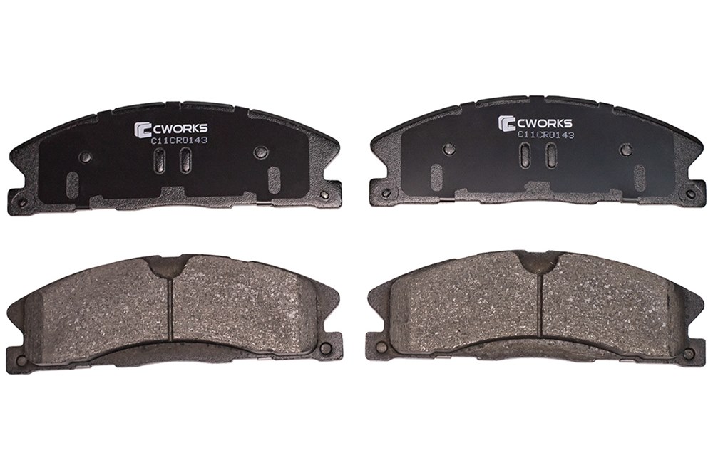 CWORKS C11CR0143 Колодки тормозные передние (Low Metallic)