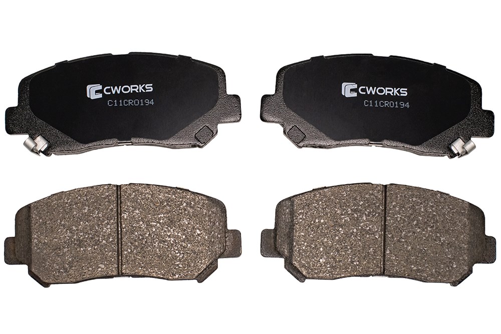 CWORKS C11CR0194 Тормозные колодки передние Low Metallic C11CR0194
