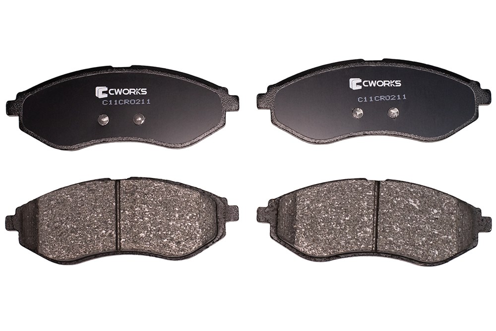 CWORKS C11CR0211 Колодки тормозные передние (Low Metallic)