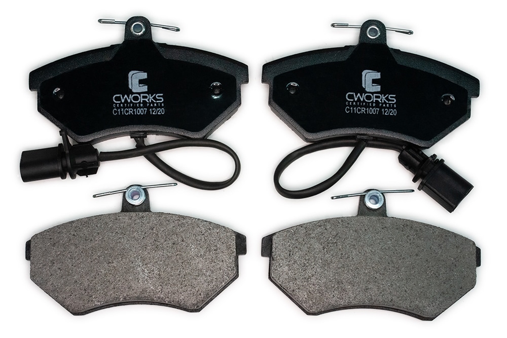 CWORKS C11CR1007 Тормозные колодки передние Low Metallic C11CR1007