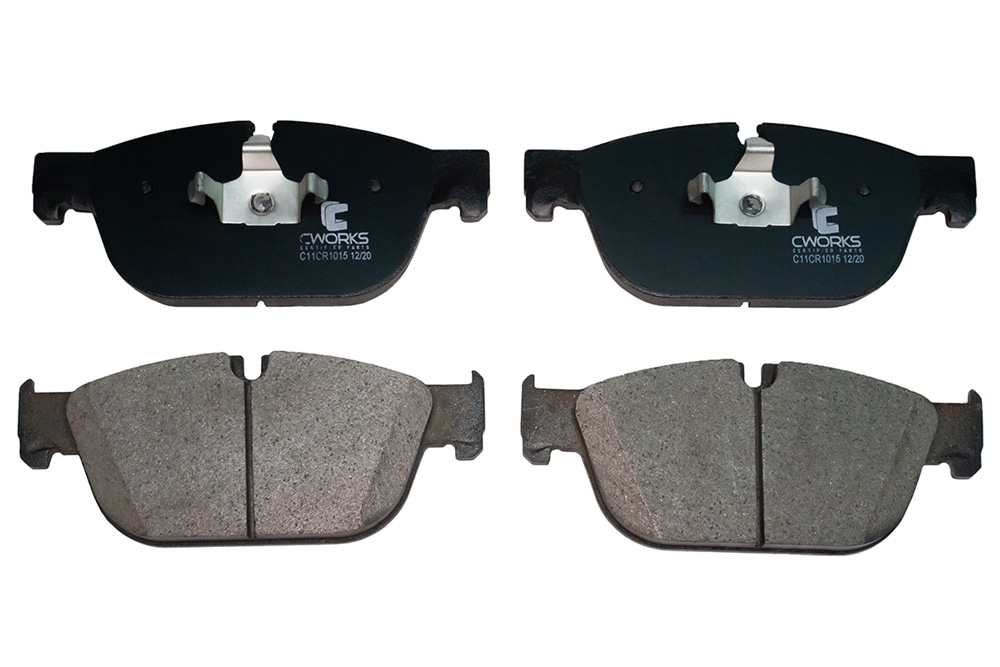 CWORKS C11CR1015 Тормозные колодки передние Low Metallic C11CR1015