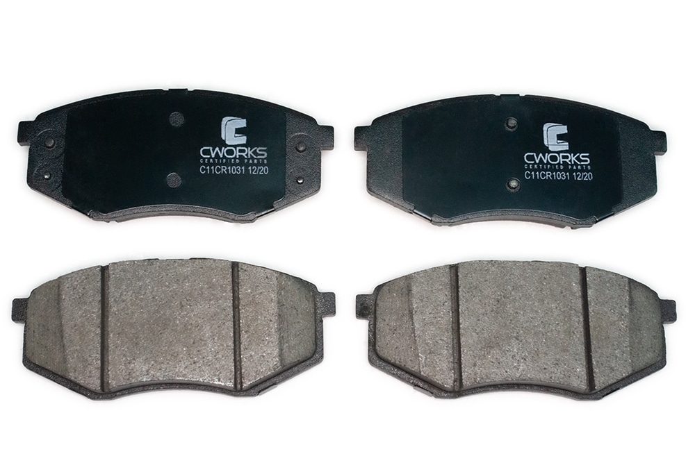CWORKS C11CR1031 Тормозные колодки передние Low Metallic C11CR1031