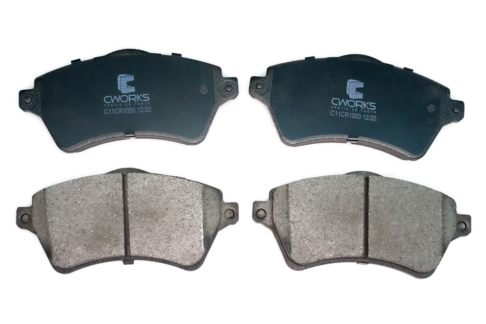 CWORKS C11CR1050 Тормозные колодки передние Low Metallic C11CR1050