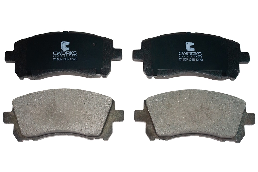 CWORKS C11CR1085 Тормозные колодки передние Low Metallic C11CR1085