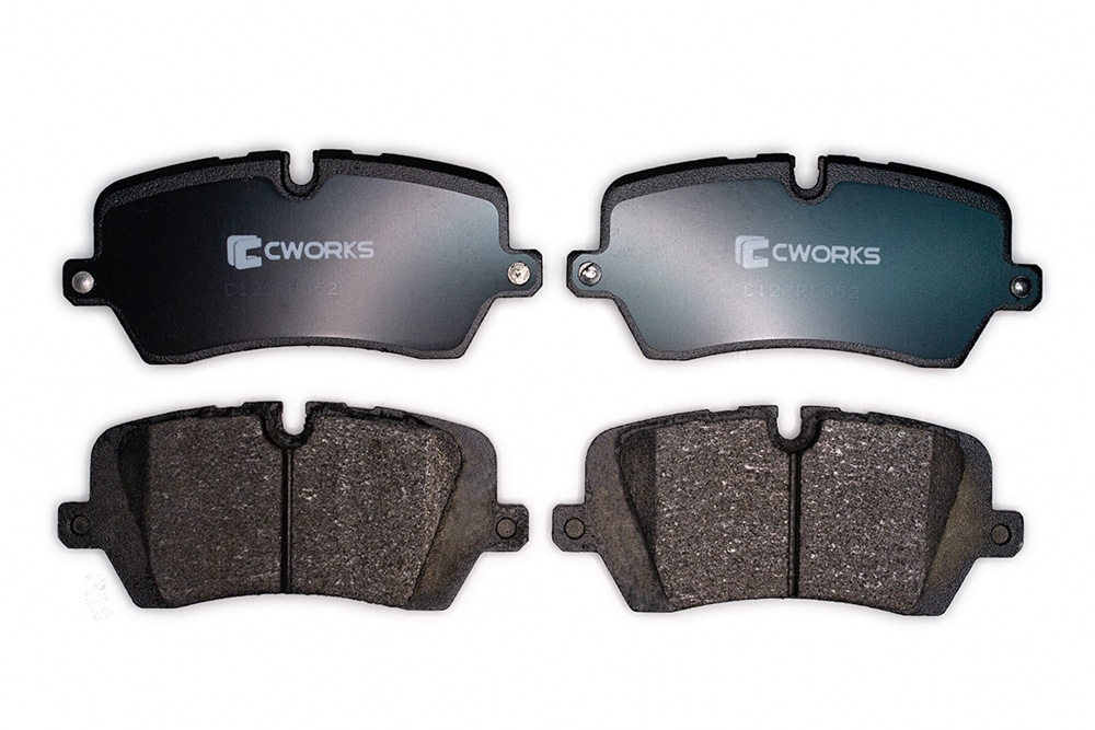 CWORKS C12CR0052 Тормозные колодки задние Low Metallic C12CR0052