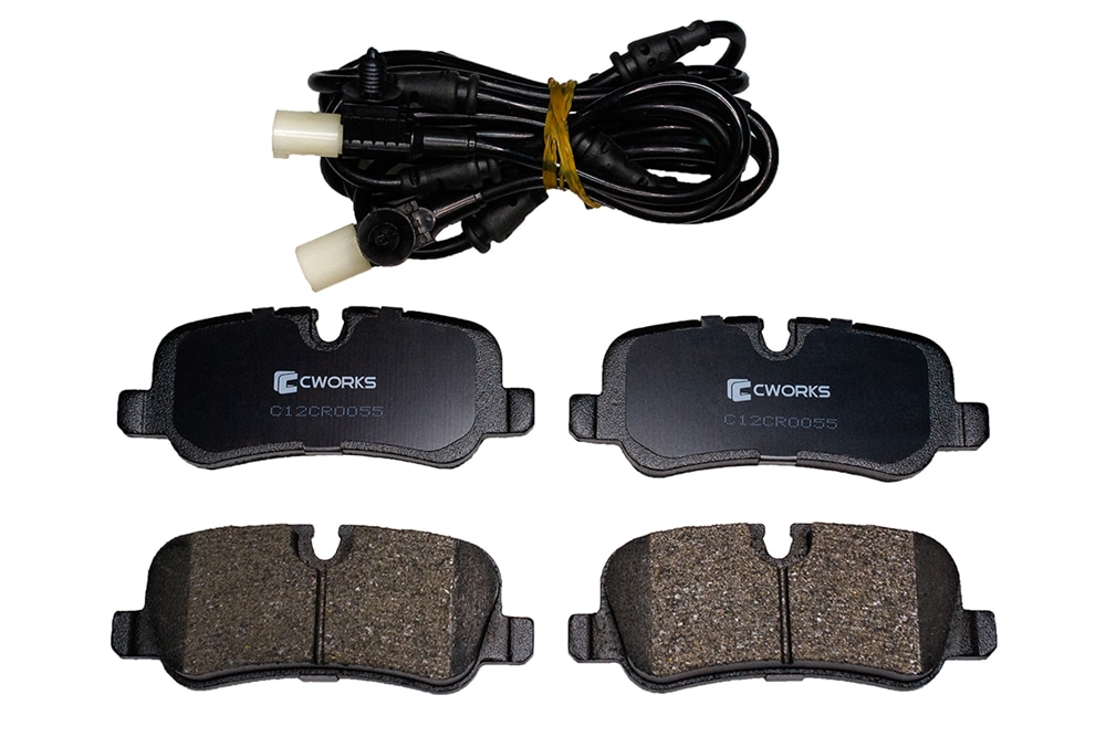 CWORKS C12CR0055 Тормозные колодки задние Low Metallic C12CR0055