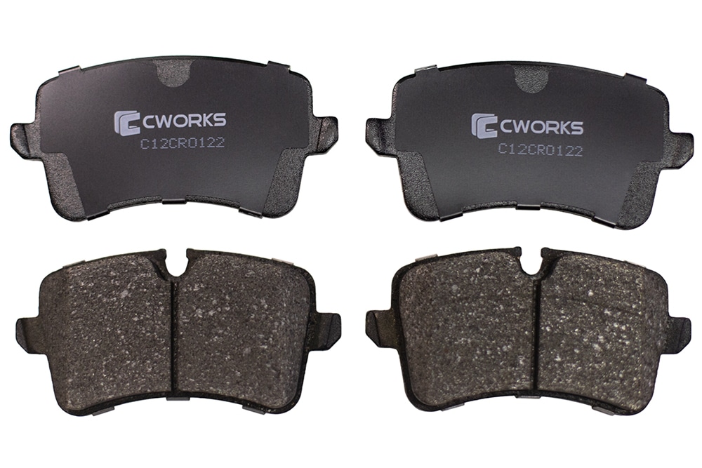 CWORKS C12CR0122 Тормозные колодки задние Low Metallic C12CR0122