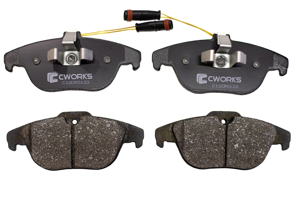CWORKS C12CR0123 Тормозные колодки задние Low Metallic C12CR0123