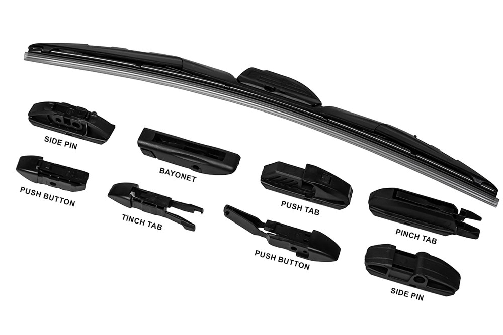 CWORKS D24CR0017 Щетка стеклоочистителя с адаптерами 17 /430 mm, гибридная