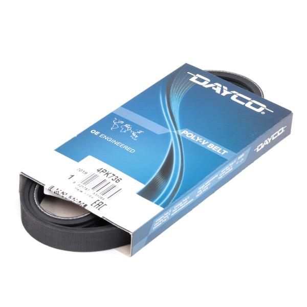 DAYCO 4PK736 Ремень поликлиновой DAEWOO MATIZ (M100, M150)