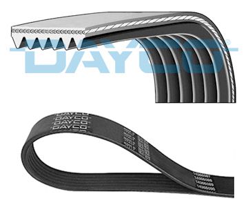 DAYCO 6PK1073K Ремень поликлиновой PEUGEOT 3008 SUV (MC , MR , MJ , M4 )