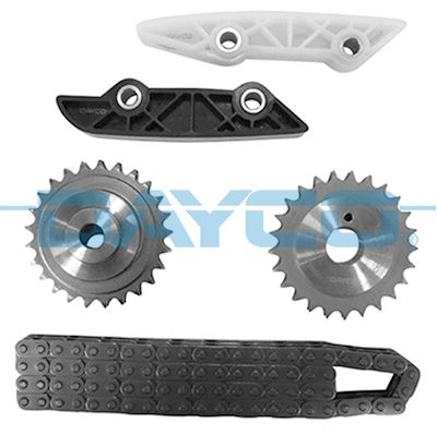 DAYCO KTC1085 Ремкомплект ГРМ [цепь, 2 звездочки,2 успокоителя]