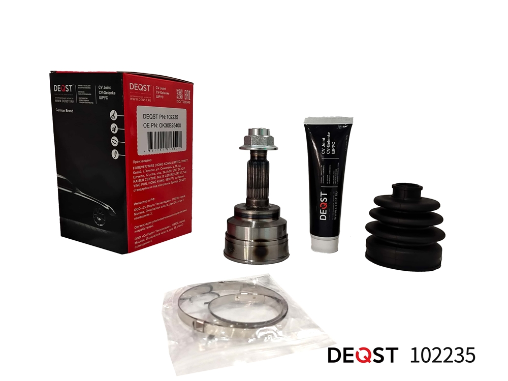 DEQST 102235 ШРУС KIA RIO 1.3 00-05 нар.