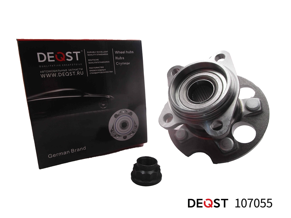 DEQST 107055 Ступица с подшипником в сборе задняя LEXUS RX330 2003 - 2009