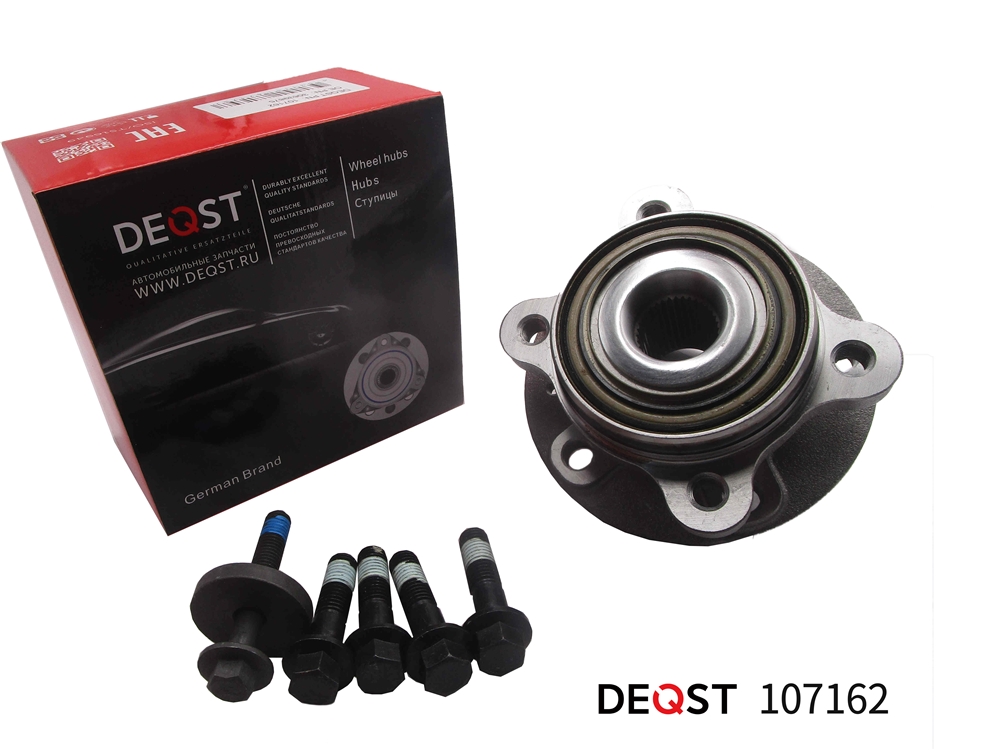 DEQST 107162 Ступица переднего колеса с подшипником VOLVO XC90 -12.2006