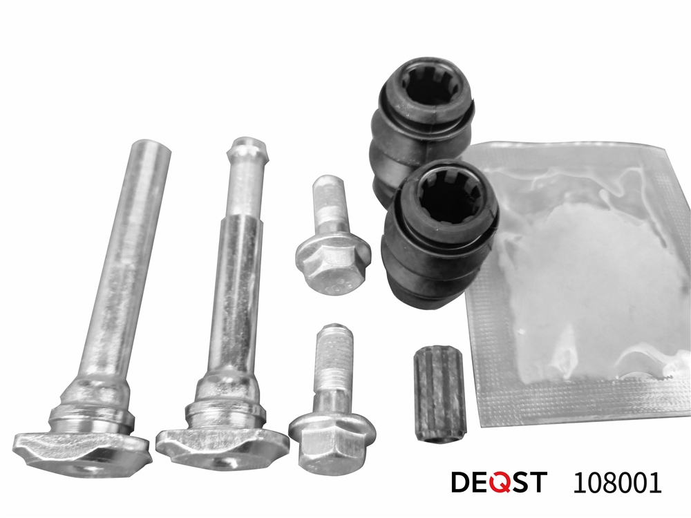 DEQST 108001 Комплект направляющих тормозного суппорта (направляющая O 10mm, суппорт Bosch). Применяемость: CITRO