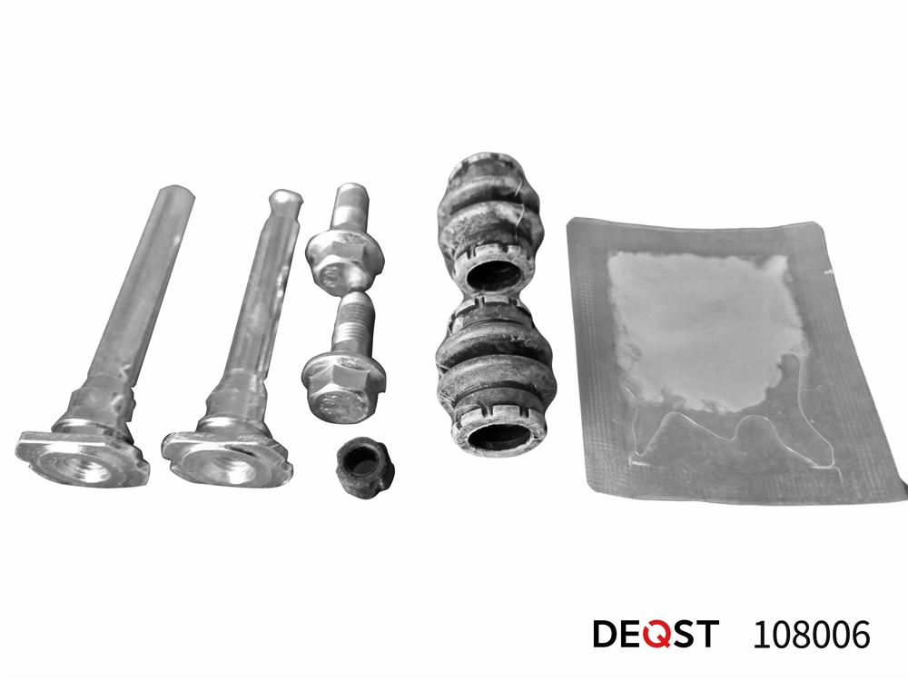 DEQST 108006 Комплект направляющих тормозного суппорта переднего (направляющая O 9,8mm, суппорт Akebono).