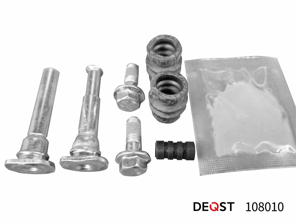 DEQST 108010 Комплект направляющих тормозного суппорта (направляющая O 10mm). Применяемость: HYUNDAI Elant