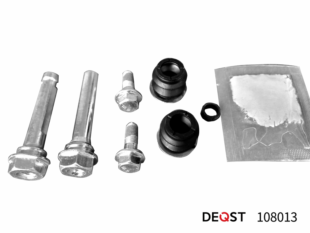DEQST 108013 Комплект направляющих тормозного суппорта переднего (направляющая O 10mm, суппорт Aisin/Hosei