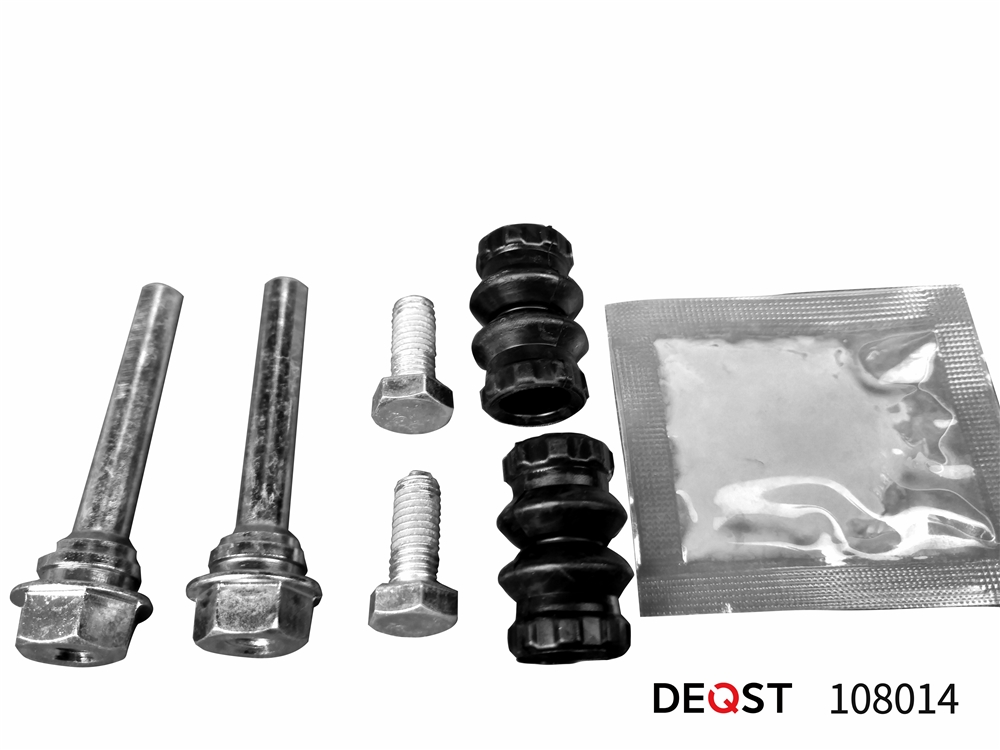 DEQST 108014 Комплект направляющих тормозного суппорта (направляющая O8,4 mm, суппорт TRW/Lucas). Применяе