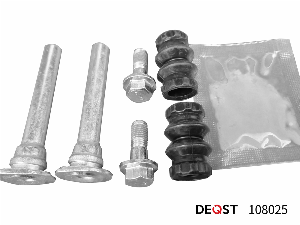 DEQST 108025 Комплект направляющих тормозного суппорта (направляющая O10 mm, суппорт TRW/Lucas/Girling). П