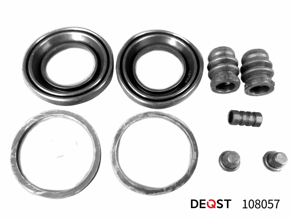 DEQST 108057 Ремкомплект тормозного суппорта переднего (для поршня O 43mm, суппорт Tokico). Применяемость: