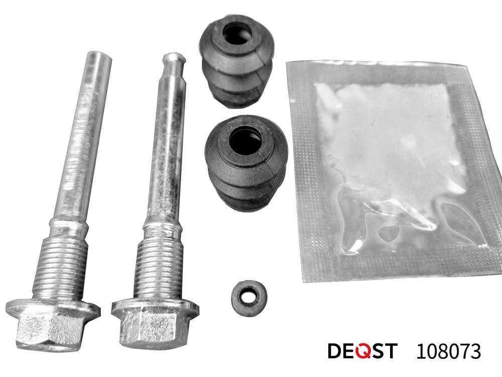DEQST 108073 Комплект направляющих тормозного суппорта заднего (O8 mm, суппорт Akebono). Применяемость: MITSUBISH