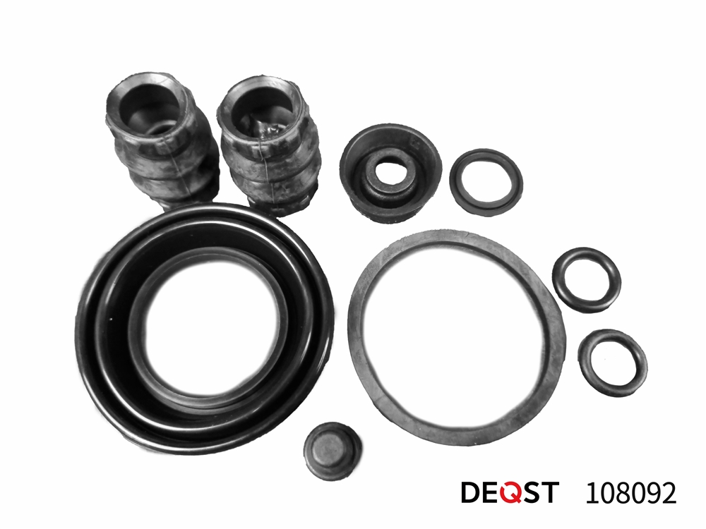 DEQST 108092 Ремкомплект тормозного суппорта заднего (для поршня O 41 mm, суппорт TRW/Lucas). Применяемость: AUDI