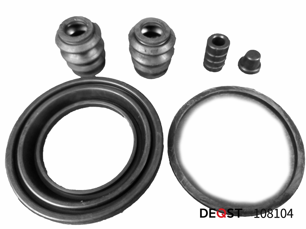 DEQST 108104 Ремкомплект тормозного суппорта переднего (для поршня O 54mm, суппорт Kasco). Применяемость: KIA Rio