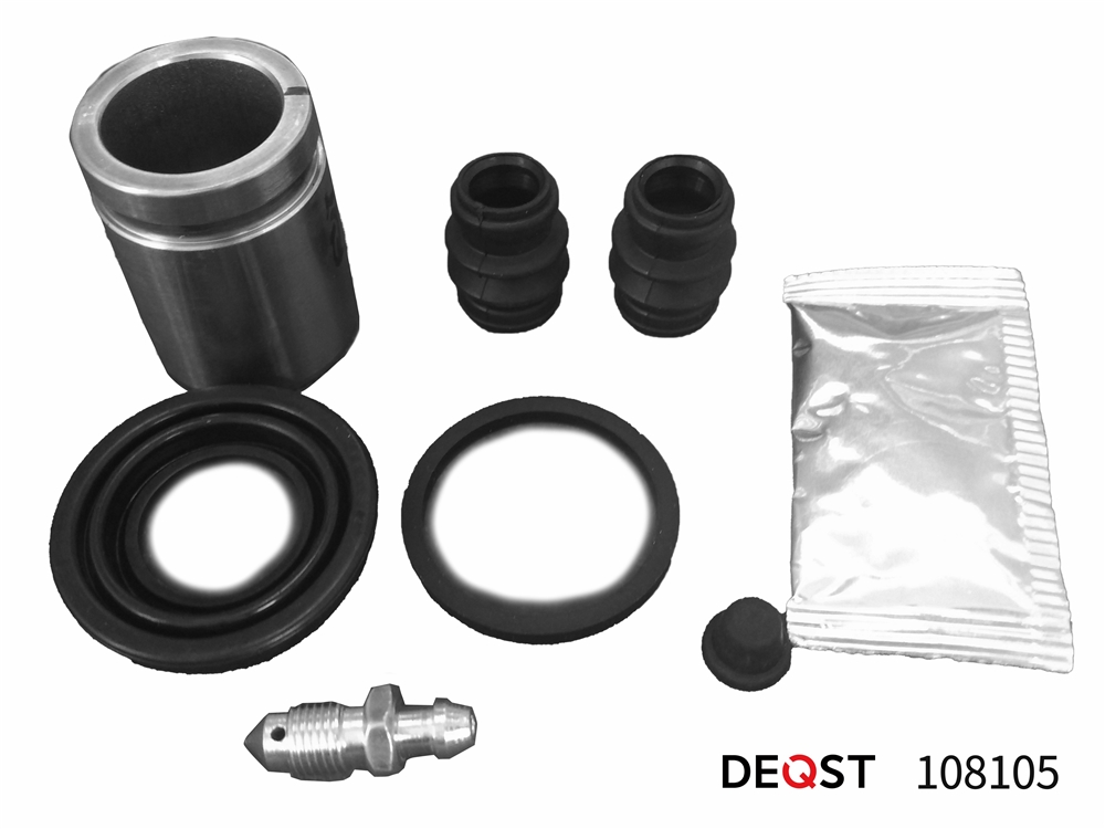 DEQST 108105 Ремкомплект тормозного суппорта с поршнем заднего (поршень O 34 mm, суппорт Mando). Применяем