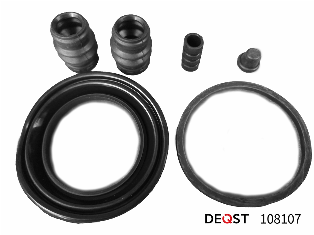 DEQST 108107 Ремкомплект тормозного суппорта переднего (для поршня O 54 mm, суппорт Tokico/Mando). Применя