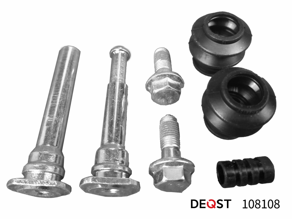 DEQST 108108 Комплект направляющих тормозного суппорта (направляющая O 9mm). Применяемость: KIA Rio II 05> (Перен