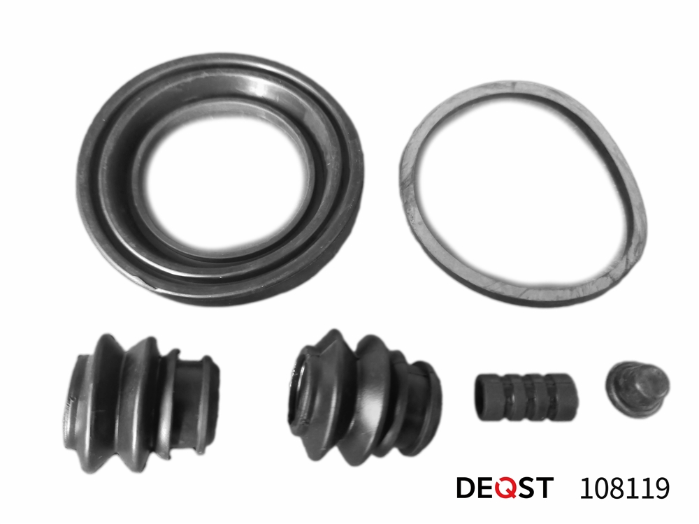 DEQST 108119 Ремкомплект тормозного суппорта переднего (для поршня O 54 mm, суппорт Kasco). Применяемость: