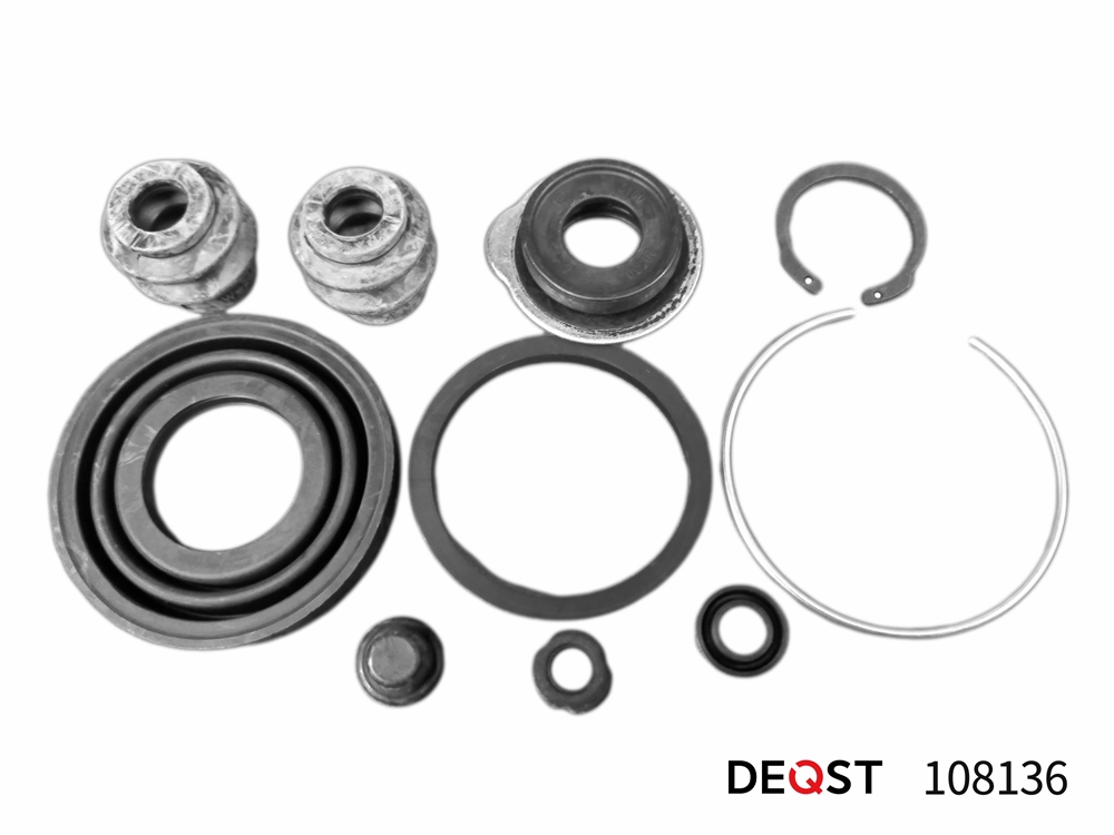 DEQST 108136 Ремкомплект тормозного суппорта заднего (для поршня O 35 mm, суппорт Akebono). Применяемость: MAZDA