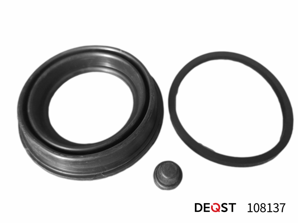DEQST 108137 Ремкомплект тормозного суппорта переднего (для поршня O 54 mm, суппорт ATE). Применяемость: BMW 1(E8