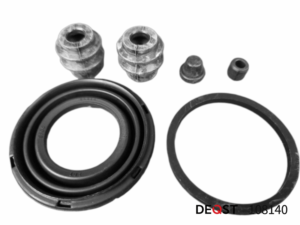 DEQST 108140 Ремкомплект тормозного суппорта заднего (для поршня O 43mm, суппорт Akebono). Применяемость: